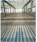 Montaje completo de estructura metálica de entrepiso en edificación